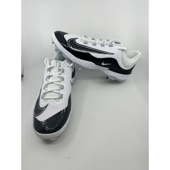 Nike Alpha Huarache Elite 4 Low Metal Baseball Cleats FD2745-101 Mens Size 13 - Picture 1 of 6